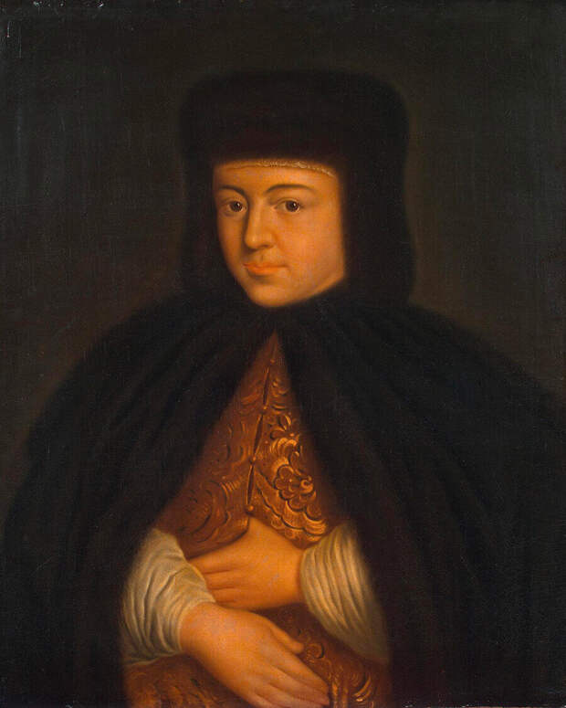 Портрет царицы Натальи Кирилловны Нарышкиной Hermitage Museum