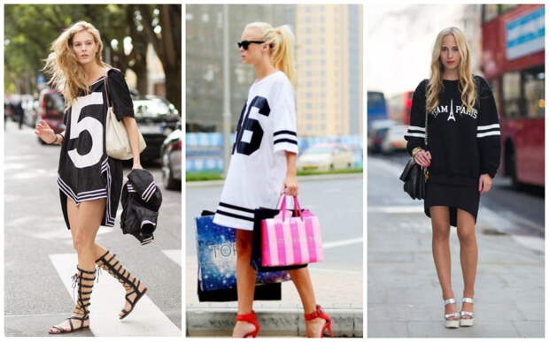 Платья в спортивном стиле