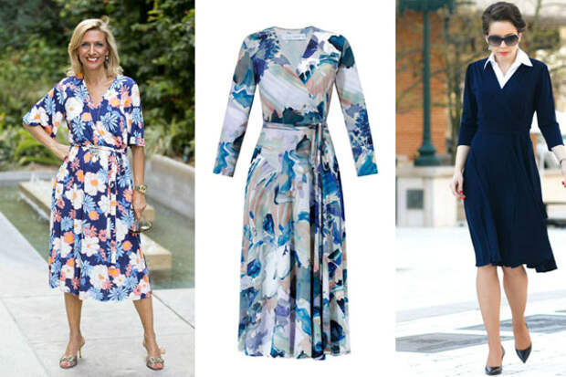 Стильные платья для зрелых женщин — 40 вариантов