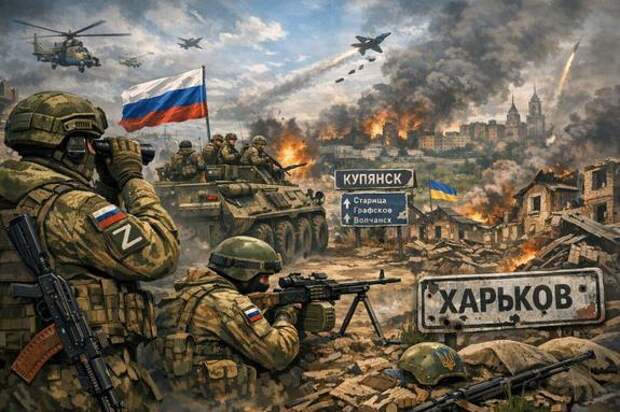 На Харьковском фронте идёт целеуказательное продвижение ВС России