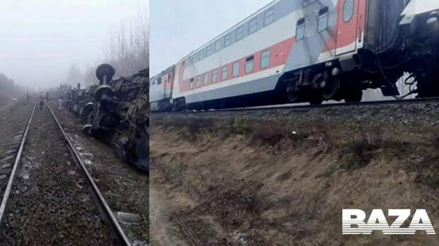 При сходе поезда в Ульяновской области пострадали двое взрослых и ребенок