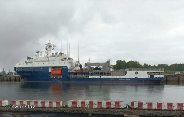 На Балтике начались ходовые испытания малого морского танкера «Валентин Рыков