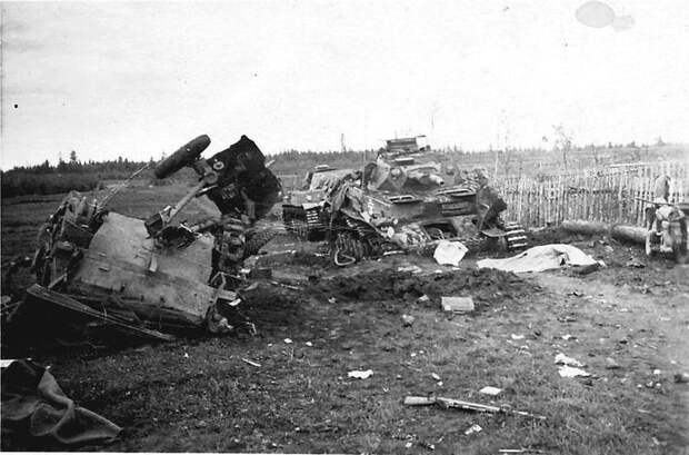 Танковые потери вермахта за первый месяц 1941 г СССР, война