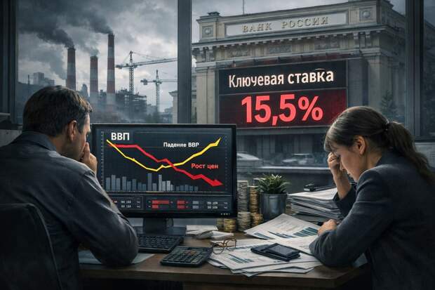 ЦМАКП заявил о нахождении российской экономики в шаге от стагфляции