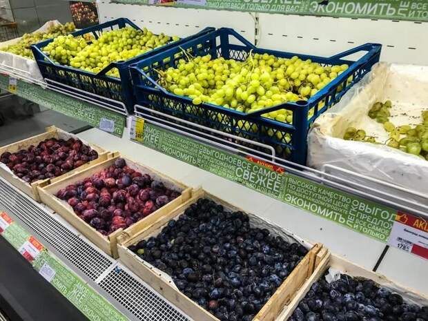 Импорт винограда из Китая в Забайкалье вырос в шесть раз