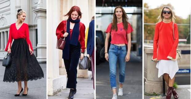 Как носить красный цвет: Стильные идеи, которые стоит попробовать