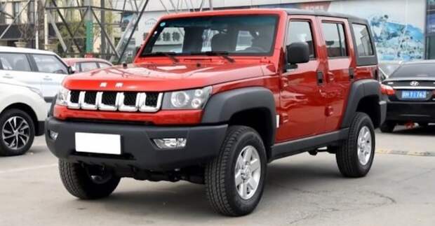 Рассекречен обновленный китайский внедорожник BAIC BJ40