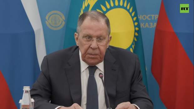Совместная пресс-конференция Лаврова и главы МИД Казахстана