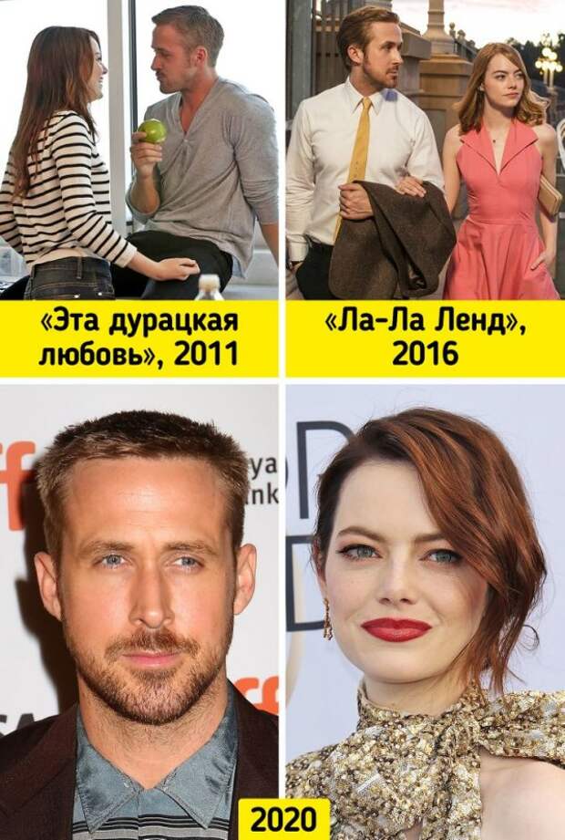 Как изменились кинопары, которые появлялись вместе в разных картинах