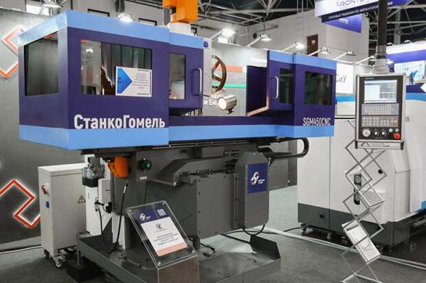 Станок, изготовленный полностью из белорусских и российских комплектующих, покажут в Сибири.