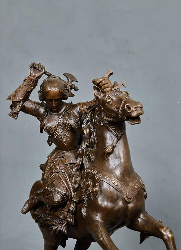 П.К. Клодт. Жанна д’Арк на коне. 1840-1860-е. ГМЗ «Павловск»