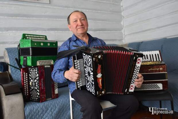 Чирмешәннән Николай Липатов: Гармун - минем җаным