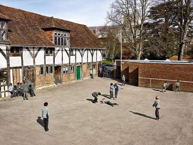 Piligrim’s School, Винчестер, Англия дети, игровые площадки, мир, путешествия, страны