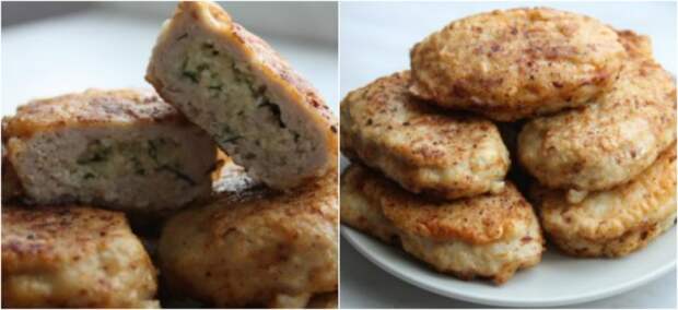 куриные котлеты с сыром