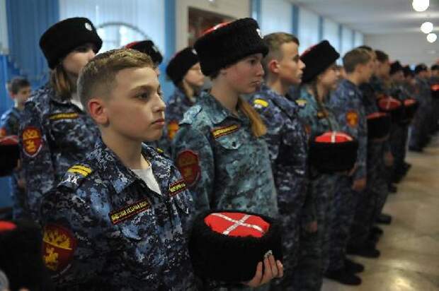 Кадеты из Тамбовской области претендуют на звание лучшего казачьего класса России