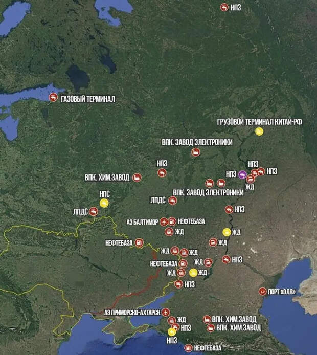 Фиксируется значительное изменение приоритета украинских атак по России