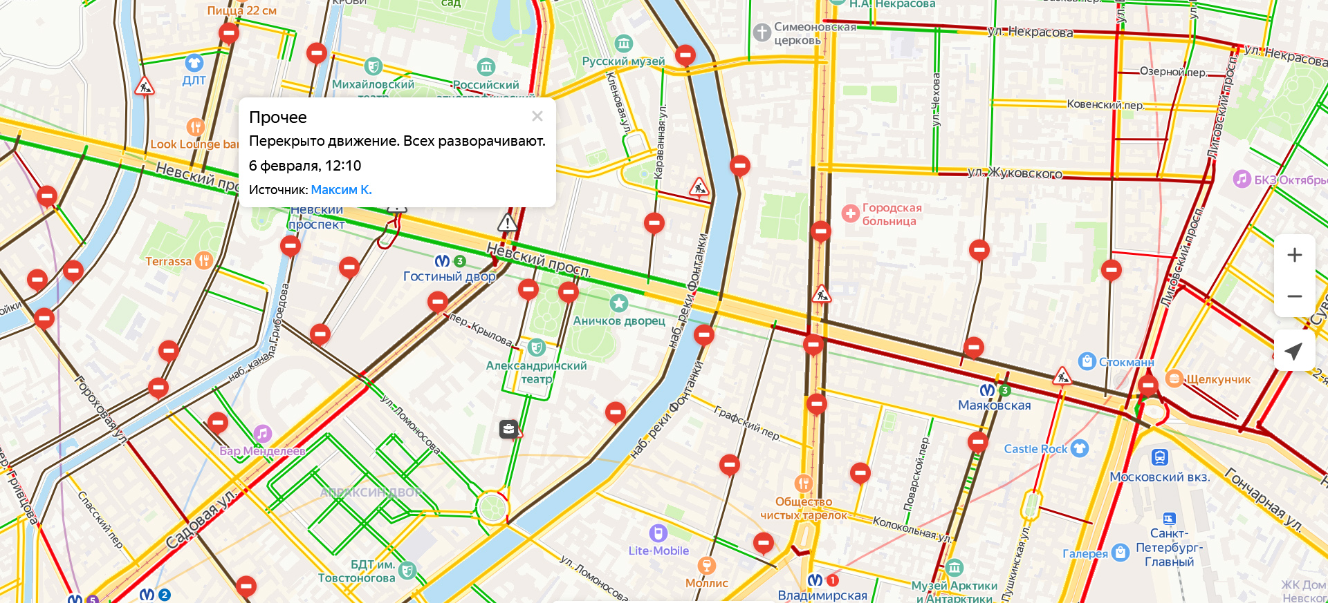 Центр Петербурга — в транспортной осаде, но в Смольном не могут объяснить почему