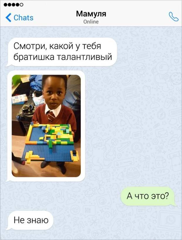 Забавные переписки с родителями Забавные переписки с родителями