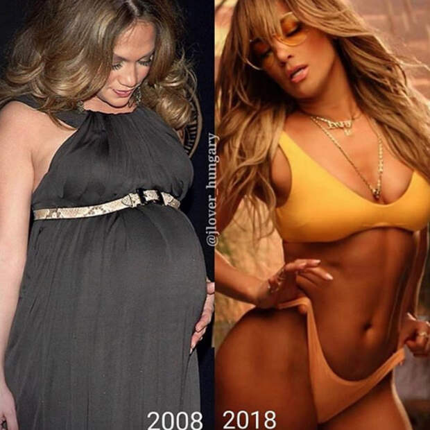 Дженнифер Лопес в #10YearChallange