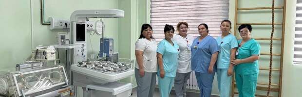 В Алматинской области после капремонта открыли перинатальный центр