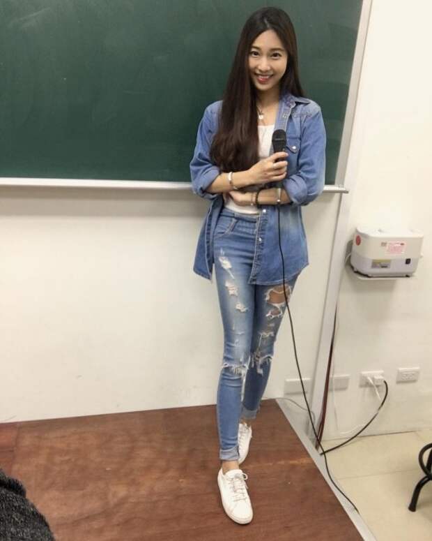 Чэн Цзя-вэнь - самая горячая учительница на Тайване