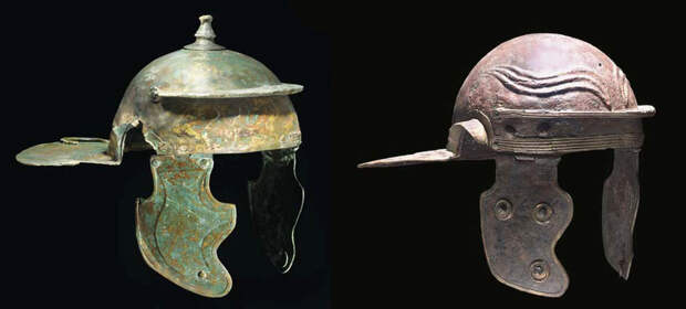 Римские шлемы I века н. э. - Римское фехтование | Военно-исторический портал Warspot.ru