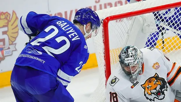 Московское «Динамо» уступило «Амуру» в КХЛ