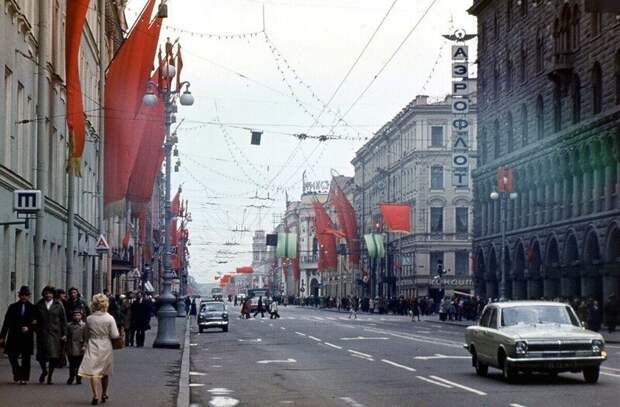Прогулка по Ленинграду 1977 года