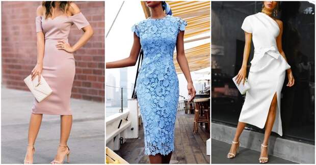 Элегантные платья с изысканным кроем: 17 идей для пошива