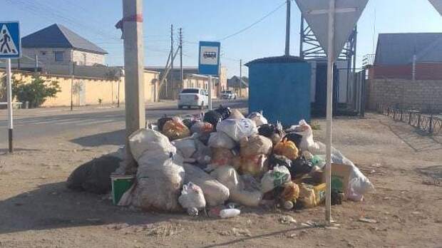 Дети не играют на улице из-за мух: жители Мунайлы жалуются на вывоз мусора