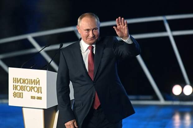 Владимир Путин посетил Нижний Новгород в день 800-летнего юбилея города