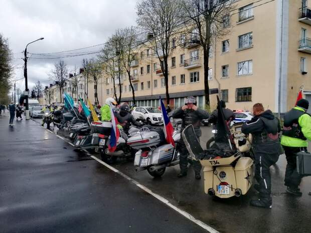 Международный мотомарш "Дороги Победы" прошел через Ржев