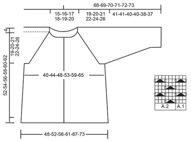 Кардиган женский регланом сверху спицами схемы и описание