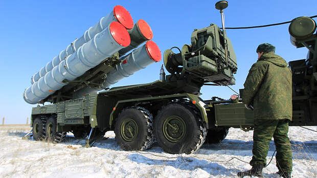 Пусковая установка зенитных ракет комплекса С-400 «Триумф»
