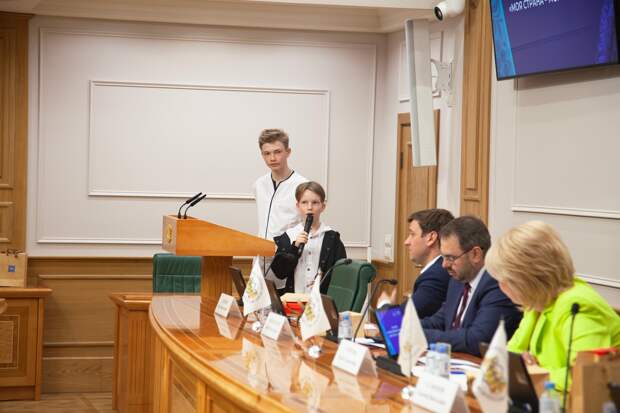 Юные нижегородцы презентовали свой экопроект на открытии XXI конкурса «Моя страна – моя Россия» в Совете Федерации