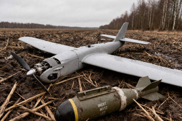 Обломки беспилотника нашли в округе Западно-Казахстанской области