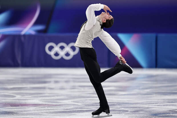 Российский фигурист Гуменник исполнил произвольную программу на Олимпиаде
