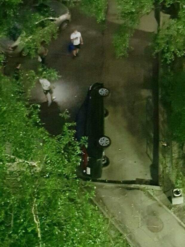 Теперь не мешает возмездие, кара, парковка, прикол, юмор
