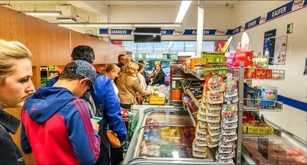 Любопытный случай в очереди супермаркета стал настоящим разрывом шаблона!  случаи из жизни, супермаркет