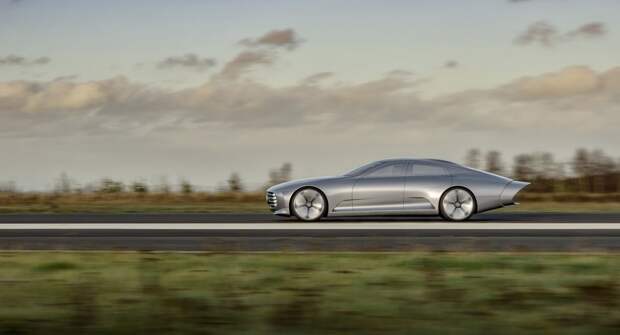 Mercedes EQS 2022 года показали на новом тизерном изображении