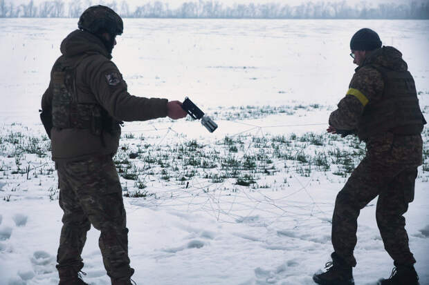 Боевики ВСУ насмерть замерзли, не дождавшись эвакуации