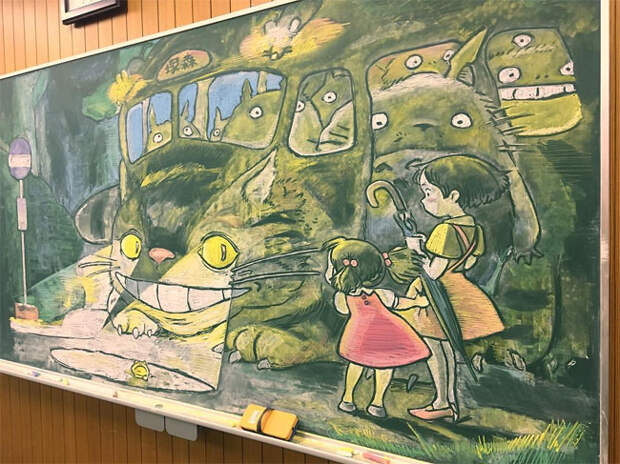Рисунки на школьных досках японских школ (2).jpg Рисунки на школьных досках японских школ (2).jpg
