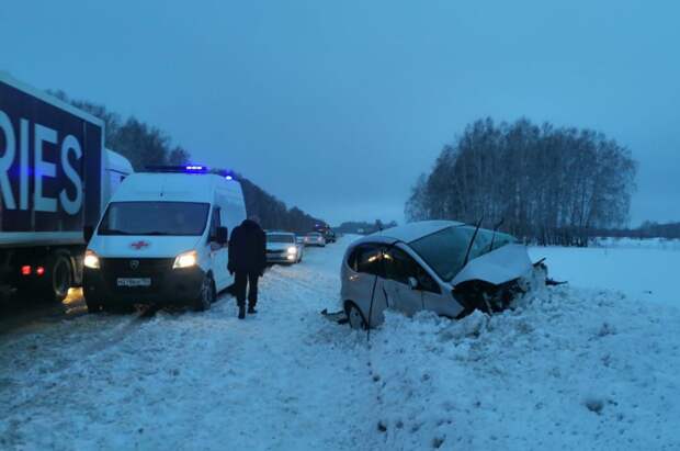 62-летний водитель погиб в тройном ДТП с грузовиком под Новосибирском