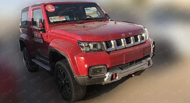 Бюджетного клона Jeep Wrangler рассекретили до премьеры