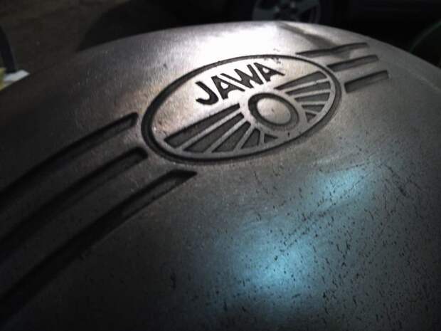 Превращение останков JAWA 350 1963 в новый мотоцикл история, мотоцикл, реставрация