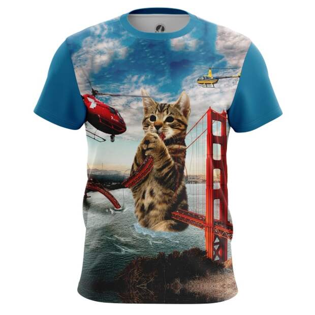 футболка с котами