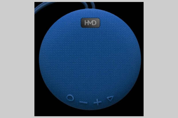 В Сеть слили фото бюджетной Bluetooth-колонки HMD Boom E1 с защитой от воды