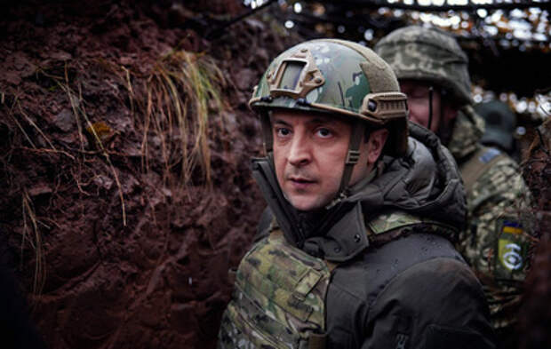 Зеленский направился в зону силовой операции в Донбассе
