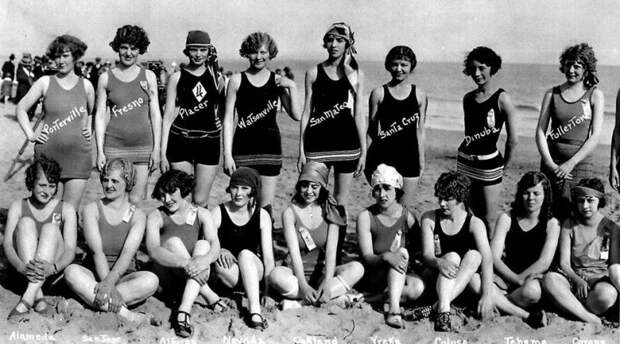 Конкурс "Мисс Калифорния". 1924 г.