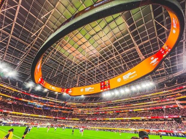 Soccer Champions Tour presented by DIRECTV at SoFI Stadium during Arsenal vs. Barcelona match